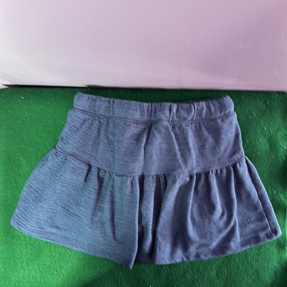 Cat & Jack Girls Dark Blue Skort Pull-On with Drawstring Waist Size 6/6X - Picture 2 of 4